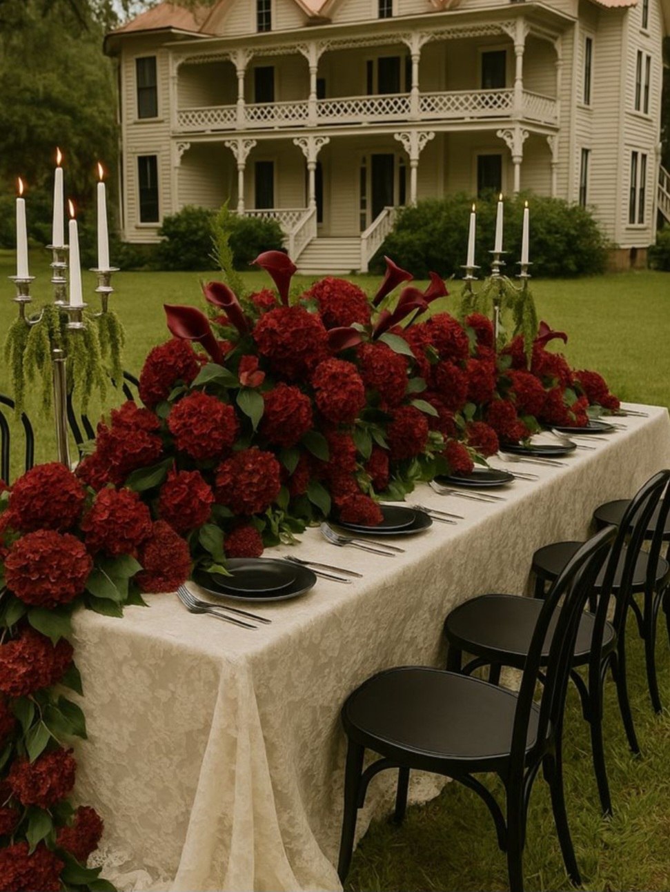 Банкет на открытом воздухе